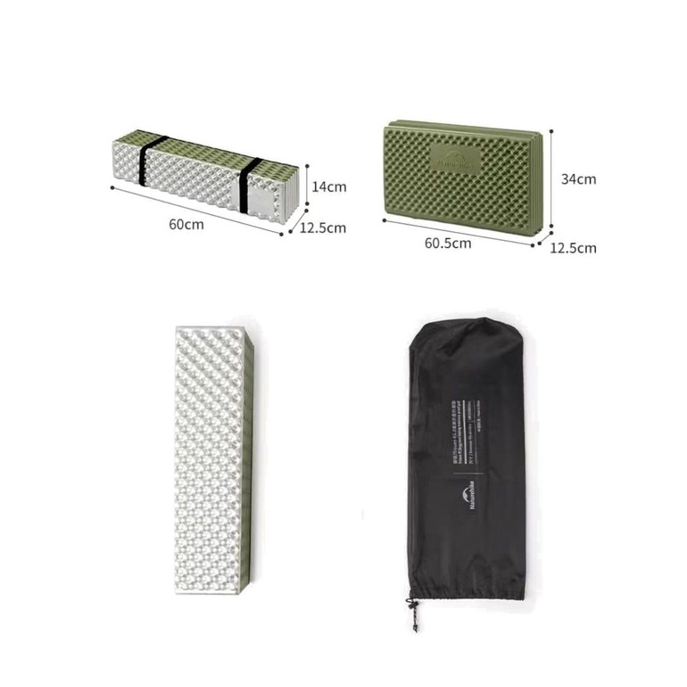 Karimata EGG CRATE FOLDING MAT DOUBLE 1.8 cm