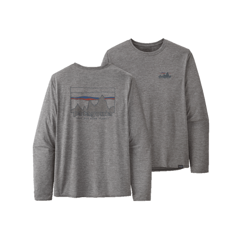 Koszulka LONG SLEEVED CAPILENE COOL DAILY GRAPHIC SHIRT