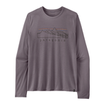 Koszulka LONG SLEEVED CAPILENE COOL TRAIL GRAPHIC SHIRT