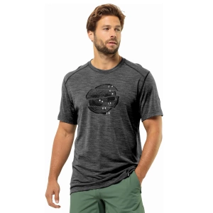 Koszulka z wełną merino KAMMWEG GRAPHIC S/S MEN