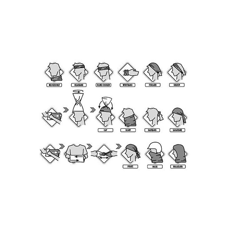 Chusta wielofunkcyjna z wełną HEAVYWEIGHT MERINO