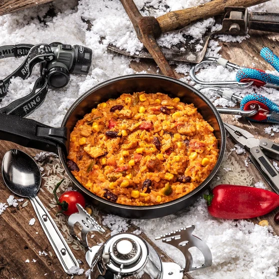 Danie liofilizowane KURCZAK FAJITA Z RYŻEM