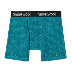 Bokserki z wełną MERINO 150 PRINT BOXER BRIEF