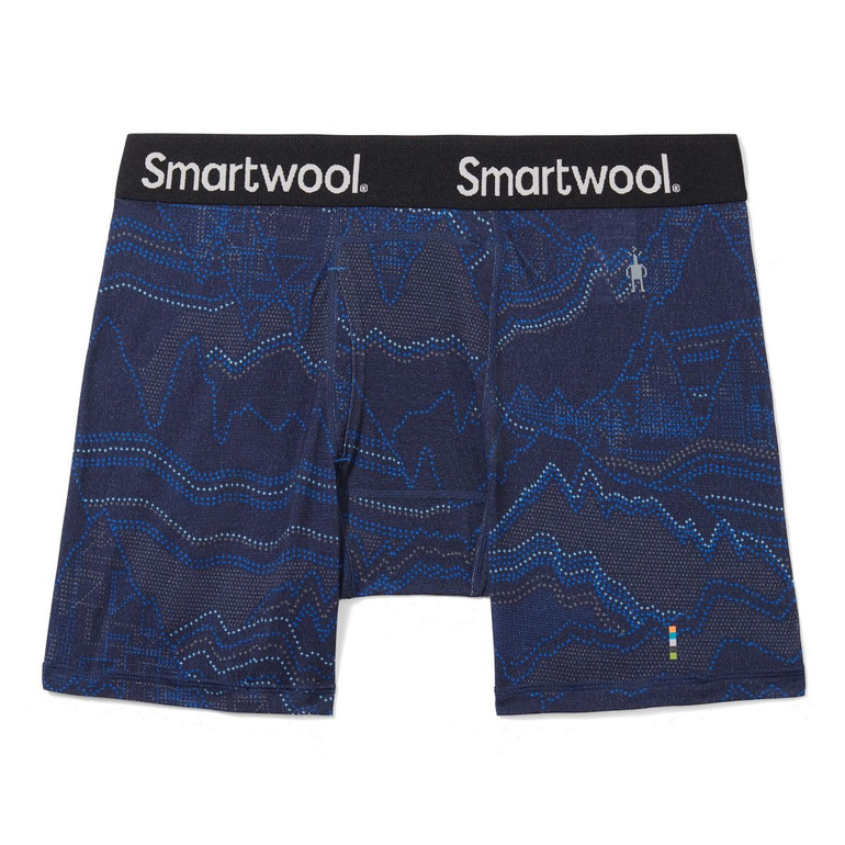 Bokserki MERINO 150 PRINT BOXER BRIEF