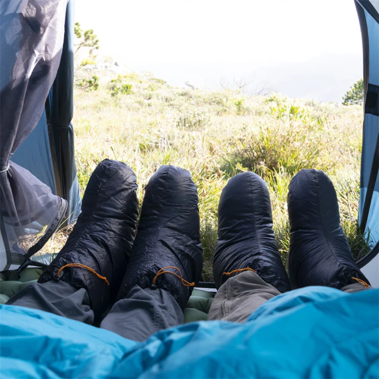 Skarpety puchowe GOOSE DOWN FOOT COVERS