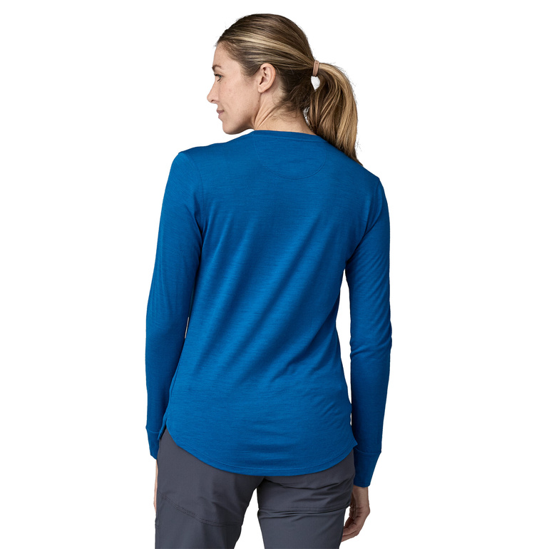 Koszulka z wełną LONG-SLEEVES CAPILENE COOL MERINO GRAPHIC WOMEN