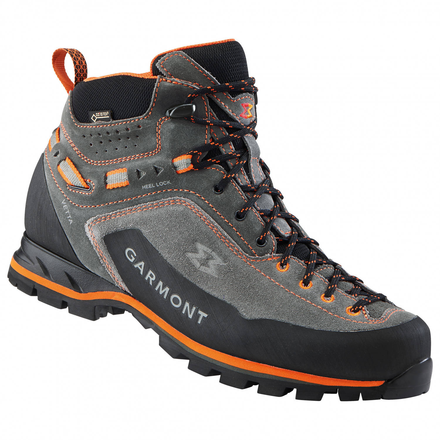 Buty Vetta Gore Tex Dark Grey Orange Buty Meskie Trekkingowe Wysokie Wspinaczka Via Ferrata Buty Tuttu Pl