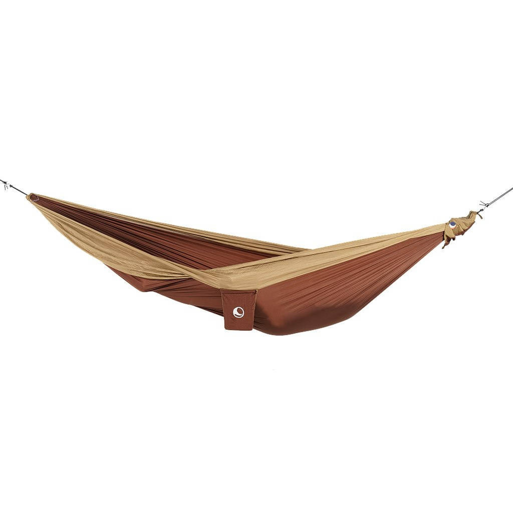Hamak KING SIZE HAMMOCK chocolate / brown (04/08) podróże i trekking \ spanie \ hamaki i