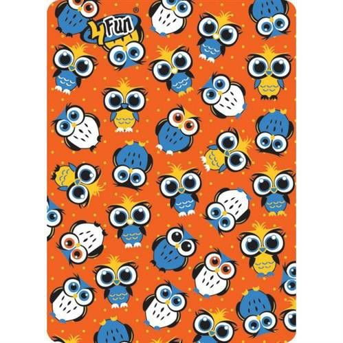 Chusta wielofunkcyjna OWL ORANGE KID