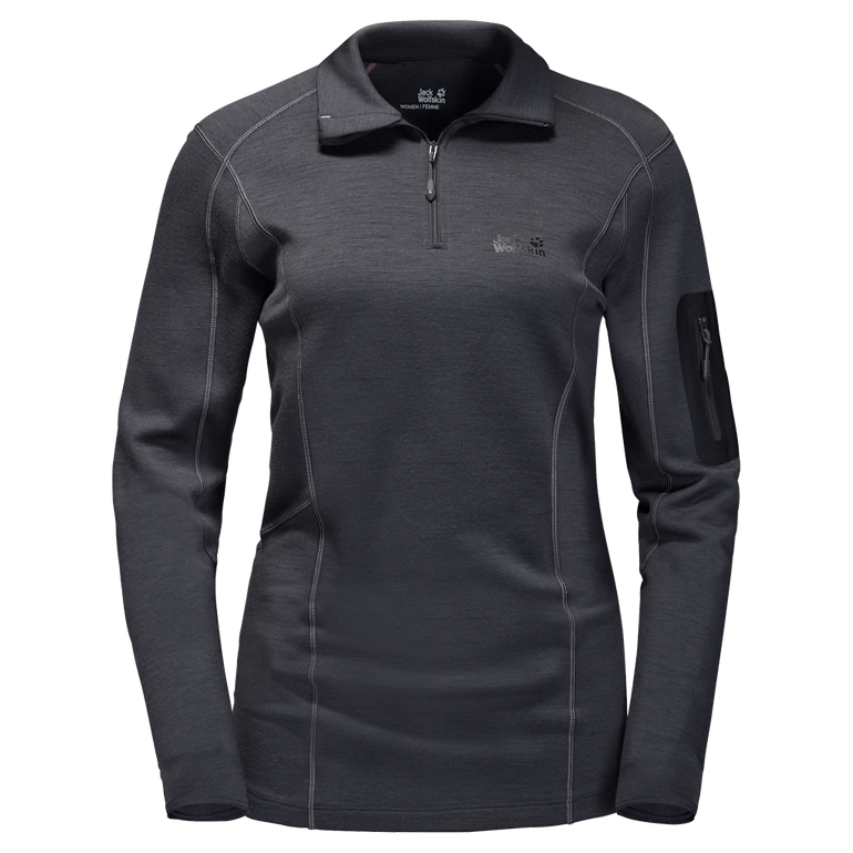 Koszulka ARCTIC HALF ZIP WOMEN
