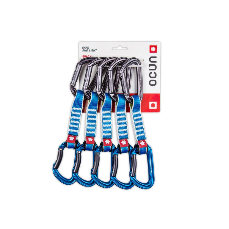 Zestaw ekspresów HAWK QD ZOOM PAD 15/22 mm/12 cm 5-PACK